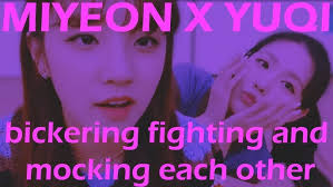 G)I-DLE miyeon x minnie fighting arena (chaotic moments part 1)