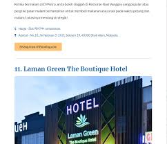 Kalau korang nak baca review. Tempah Penginapan Hotel Di Shah Alam Melalui Bagasi My Hans