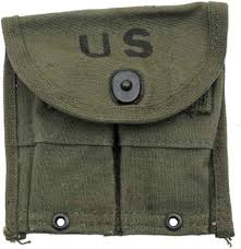 Amazon.com : Numrich U.S. M1 Carbine M1 Garand Clip Pouch (Post WWII) : Gun  Ammunition And Magazine Pouches : Sports & Outdoors