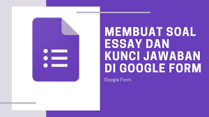 Cara Membuat Soal Essay Dan Kunci Jawaban Di Google Form Youtube