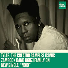 The sample Zambia. The hair Rwanda. The artist Tyler. The Music HipHop.  Thank you Africa.