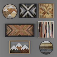 This set of geometric wood wall art is actually a duplicate of the exact same design. 3d Geometric Wood Art Wood Wall Art Scandinavian