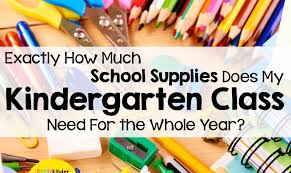 Supplies For Your Kindergarten Class Simply Kinder