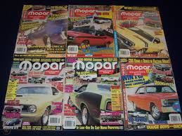 The magazine is back, better than ever! 1994 1999 Mopar Collector S Guide Magazine Lot Of 41 Great Covers Lm 547 1849880752