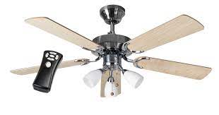 Wiki researchers have been writing reviews of the latest ceiling fans forget having to reach up and guess what pull string does what: Eurofans New Jersey 42 Stainless Steel Ceiling Fan Light Remote Control 509388