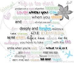 In life, the most precious things to be shared should not be materialistic things, but lessons or words of wisdom which you learn on your own, or somebody passes it down to you. Sweet Sixteen Inspirational Quotes Quotesgram