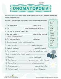 50 Onomatopoeia Ideas Onomatopoeia Figurative Language Onomatopoeia Activities Read each sentence and circle the onomatopoeic word. 50 onomatopoeia ideas onomatopoeia
