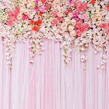 Adding a texture overlay to an image, such as a flower photo, for creative impact. Hua Backdrop Pink Flowers Photography Background Studio Amazon In Electronics