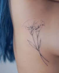 My Favorite Flower Love This Placement Lily Tattoo Calla Lily Tattoos Lily Tattoo Design