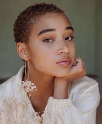 Amandla Stenberg Short Hair Styles Natural Hair Styles Short Natural Hair Styles