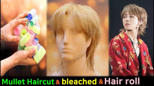 Maybe you would like to learn more about one of these? Kpop G Dragon Mullet Haircut Bleach Hair Rollers Youtube