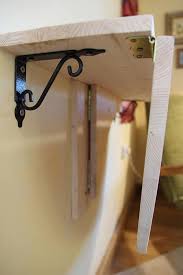 La table murale rabattable& la table repliable sont des atouts gain de place incontournables ! Pine Wood Wall Mounted Drop Leaf Table Fold Down Desk Semi Round Desk Floating Table Side Table Space Saving Table Etagere Rangement Cuisine Bricolage Armoire Table En Suspension