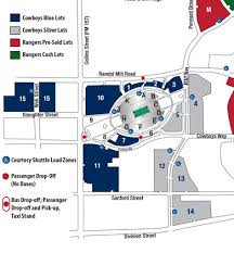 Cowboys Stadium Map Parking All About Cow Photos