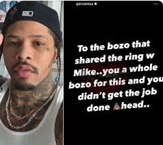 Gervonta Davis with a message for Jake Paul: "you a whole bozo for this and  you didn't get the job done"