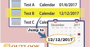 2 Ways To Quickly Jump To The Date Of A Specific Appointment In Outlook Calendar View Outlook Calendar Calendar View Outlook