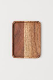 Small Wooden Tray Wood Acacia Wood Home All H M Us I 2020 Tra Bricka H M