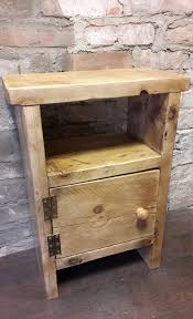 Handmade Wood Bedside Table Side Table Nightstand Rustic Etsy Wood Bedside Table Rustic Nightstand Reclaimed Wood Bedside Table