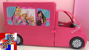 0 ratings0% found this document useful (0 votes). Barbie Glam Camper Swimming Pool Review Francais Le Gigantesque Camping Car Barbie Unboxing Youtube