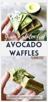 Flourless Avocado Waffle Recipe Made Under 10 Minutes All Purpose Veggies Recipe Avocado Recipes Recipes Avocado