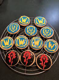 World Of Warcraft Cookies Cookie Decorating World Of Warcraft Warcraft