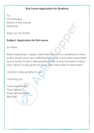 Hiring managers still expect to receive application letters printed on paper because many would if you want samples exclusively in the microsoft word format, then check out our collection of job application letter templates in word. Leave Application Format For School College And Office Tips To Write Leave Application A Plus Topper