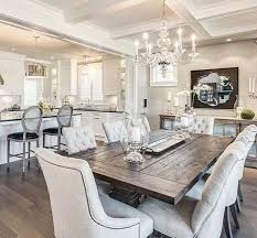 39 Rustic Glam Dining Room Makeover Ideas Homiku Com Farmhouse Dining Rooms Decor Modern Farmhouse Dining Room Decor Modern Farmhouse Dining
