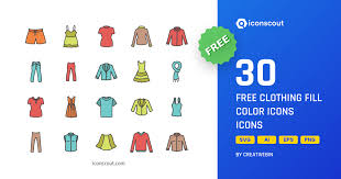 With ibotta, i can get free clothes from express, which is one of my favorite clothing stores! Download Free Clothing Fill Color Icons Icon Pack Available In Svg Png Icon Fonts