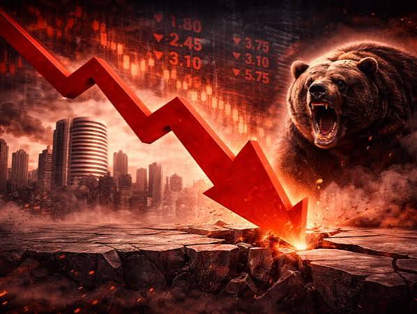 Rs 14 lakh crore gone in 3 days! Sensex sheds 1,660 points, Nifty falls 2%. Here are 5 key factors behind the stock market fall - The Economic Times