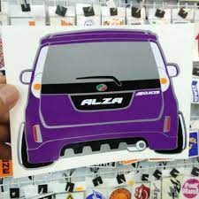 Here we share some of the simple and smart, nice body sticker, stripe line decal. Stiker Gambar Kereta Perodua Alza Sticker Cutting Perodua Alza Shopee Malaysia