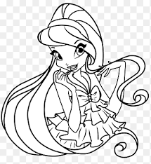 Winxclub.com | play with the winx fashion dools community ! Bloom Stella Tecna Coloring Book Sirenix Trendy White Mammal Png Pngegg