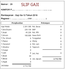 Slip gaji bulan agustus 2019. Index Php Gaji Direktur Perusahaan Swasta