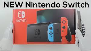 The console with the improved battery was released in 2019. Unboxing The New 2019 Nintendo Switch V2 Youtube