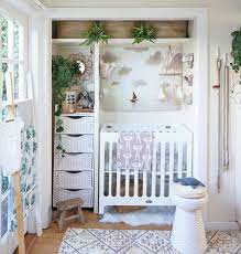 Tiny House Nursery Ideas Domino Small Space Nursery Tiny House Closet Nursery Nook