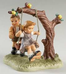 Goebel Berta Hummel Figurines Just A Swinging Boxed Hummel Figurines Hummel Goebel Figurine