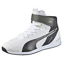 Puma Mercedes Amg Petronas Evospeed 1 4 Hamilton High Tops Puma Motorsport Uk Puma Puma Driving Shoes Mercedes Amg