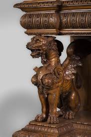 The Side Table Coming From An Exceptional Furniture Set Realized By Moses Michelangelo Guggenheim For The Palazzo Papadopoli In Venice Italy Antique Dining R Antique Dining Room Sets Antique Dining
