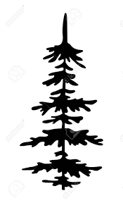 See simple tree silhouette stock video clips. Black Silhouette Of Fir Tree Christmas Tree Simple Tree Icon Royalty Free Cliparts Vectors And Stock Illustration Image 156548607