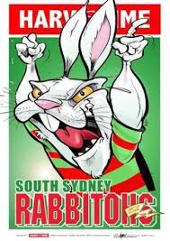 South korea beautiful cartoonstyle illustrations vector 8. South Sydney Rabbitohs Nrl Mascot Harv Time Poster