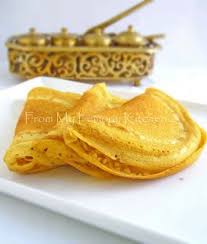 Apom Balik Malaysian Sweet Creamed Corn Peanuts Pancake Food Asian Desserts Malaysian Food