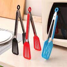 pinces de cuisine professionel pince bbq barbecue ustensile de cuisine en inox ideal pour servir avec silicon chefs pince pour roti viande grillee grillade in 2021 tongs kitchen food clips cooking kitchen