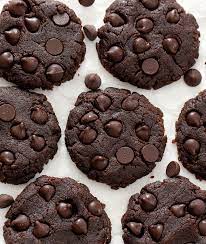 4 Ingredient No Bake Chocolate Cookies Keto Low Carb Recipe Chocolate Cookies Baking Recipes Cookies Keto Dessert Recipes