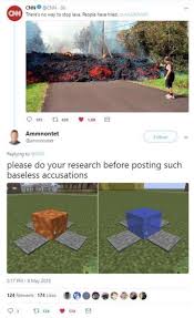 How To Stop Lava Minecraft Memes Minecraft Funny Really Funny Memes