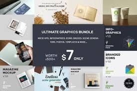 Ultimate Graphics Bundle 39 By Graphic Pear On Creativemarket Graphic Design Inspiration Brand Icon Print Templates