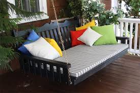 Maybe you would like to learn more about one of these? Amish Made Pine Wood Royal English Garden Swing Bed Painted Outdoor Porch Bed Porch Swing Porch Swing Cushions