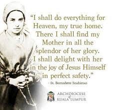 St Bernadette Soubirous Of Lourdes Saint Quotes Catholic Saint Quotes Inspirational Catholic Quotes