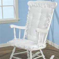 This rocking chair cushion features ultradurable microfiber material removable for laundering. Awesome Top 10 Best Nursery Rocking Chair Cushions And Pads Best Of 2018 Reviews Rocking Chair Cushions Rocking Chair Nursery White Rocking Chairs