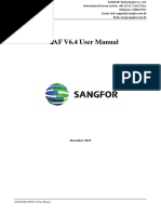 Nov 03, 2021 · admin march 05, 2021. Sangfor Ngaf User Manual 6 4 Pdf Virtual Private Network Denial Of Service Attack