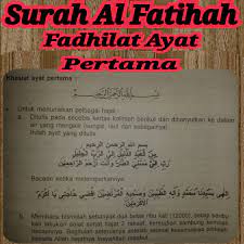 You can also download any surah (chapter) of quran kareem from this website. Fadhilat Khasiat Surah Al Fatihah Comemay78