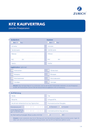 Klären sie beispielsweise, ob der anhänger in einem unfall verwickelt war oder sonstige schäden aufweist. Https Www Zurich At Documents Auto Kfz Kaufvertrag Zurich Pdf