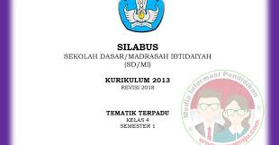 Report silabus btq kls.x karakter. Silabus Kelas 4 Kurikulum 2013 Revisi 2017 Semester 1 Guru Maju